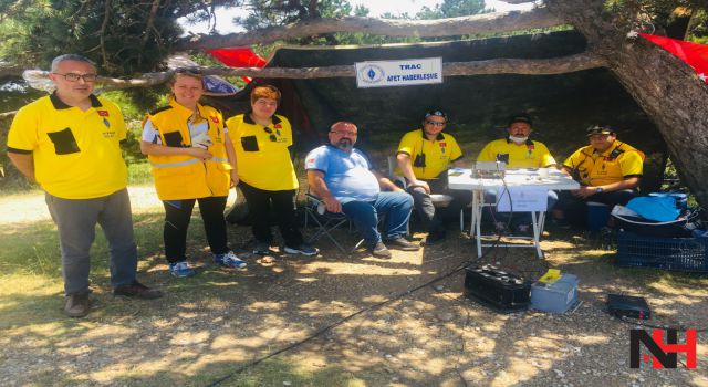Manisa’dan Yunanistan’a telsiz bağlantısı kurdular