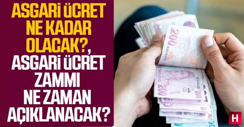 Asgari ücret zammında son durum