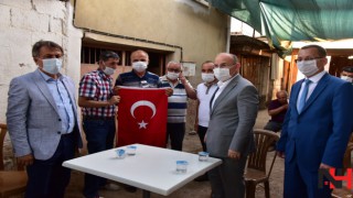 Vali Karadeniz’den şehit ailesine ziyaret