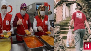 Kızılay Manisa'da günlük 250 aileye sıcak iftar ulaştırıyor