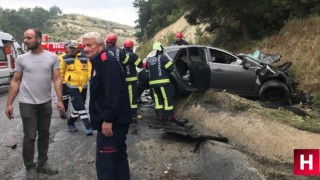 Manisa yolunda feci kaza 3 ölü