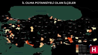 İl olma potansiyeli yüksek 67 ilçeden 4'ü Manisa'da